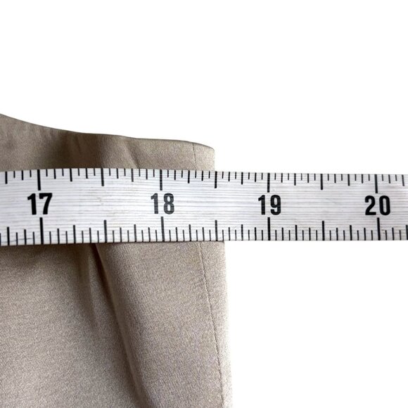 St. John Evening Silk Blend Grey / Silver Camisole Tank Top - Size 14 - Picture 8 of 9